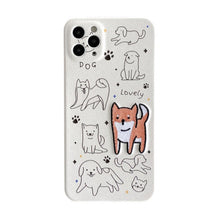 Load image into Gallery viewer, iPhone Case Embroidered Shiba dog