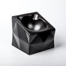 Load image into Gallery viewer, Geometry-Raised-Cat-Bowl-elevated-cat-feeder-elevated-tilted-cat-bowls-porcelain-cat-bowl-cat-bowls-with-stand-raised-cat-dishes-Aipaws