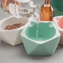 Load image into Gallery viewer, Geometry-Raised-Cat-Bowl-elevated-cat-feeder-elevated-tilted-cat-bowls-porcelain-cat-bowl-cat-bowls-with-stand-raised-cat-dishes-Aipaws