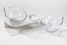 Load image into Gallery viewer, Tilted Cat Bowl
