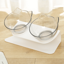 Load image into Gallery viewer, Tilted Cat Bowl