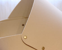 Load image into Gallery viewer, cat igloo bed Ivory detail
