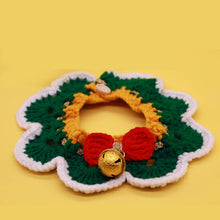 Load image into Gallery viewer, Christmas-cat-Collar-Bell-elf-hand-made-collar