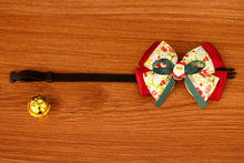 Load image into Gallery viewer, Christmas-Santa-Claus-Bow-Pet-Collar-Bell