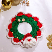 Load image into Gallery viewer, Christmas-Santa-Claus-Bow-cat-Collar