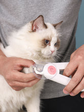 Load image into Gallery viewer, Dog-nail-clipper-cat-nail-clipper-dog-nail-trimmer-lighted-dog-nail-clippers-best-dog-nail-clippers-blood-line
