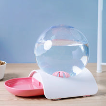 Load image into Gallery viewer, Dog water dispenser pink