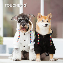 Load image into Gallery viewer, Touchdog-dog-hoodie-french-bulldog-hoodies-dog-sweatshirts-dog-hoodie-dog-coat-with-hood