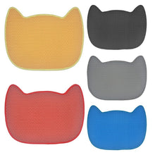 Load image into Gallery viewer, cat face cute cat litter mat