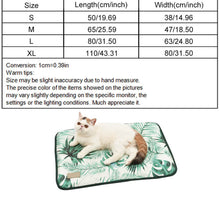 Load image into Gallery viewer, 3D Print Summer Ice Silk Pet Dog Cooling Mat For Cats Dogs Dimensions