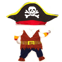 Load image into Gallery viewer, cat pirate costume for Halloween