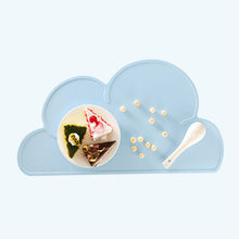 Load image into Gallery viewer, cloud-shaped-dog-bowl-mat-cat-bowl-mat-pet-food-mat-dog-mat-for-food-blue-colour