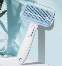 Load image into Gallery viewer, slicker brush for dog and cat dog grooming brush self cleaning slicker brush cat pin brush