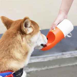 moestar xiaomi Portable dog water bottle orange color