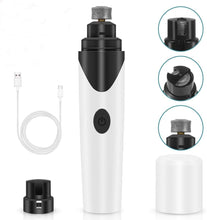 Load image into Gallery viewer, electric dog nail trimmer Powerful pet nail grinder electric dog nail clipper