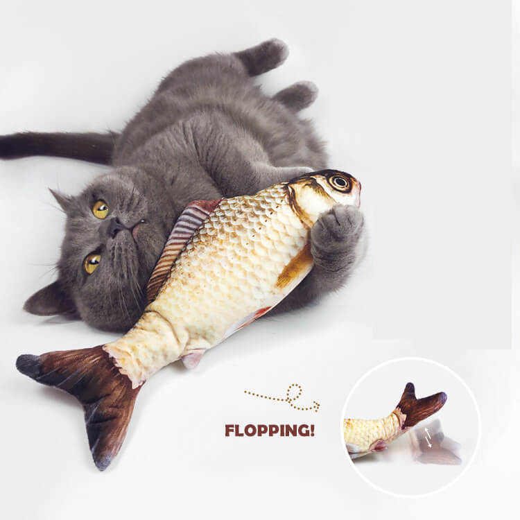 Floppy Fish Cat Toy Catnip Cat Kicker Fish ToyAipaws aipaws Floppy Fish Cat Toy Catnip Cat Kicker Fish ToyAipaws aipaws