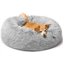 Load image into Gallery viewer, claming dog bed marshmallow cat bed soft plush bed 