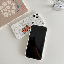 Load image into Gallery viewer, iPhone Case Embroidered Cat