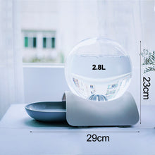Load image into Gallery viewer, dog water dispenser grey colour