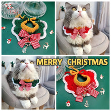 Load image into Gallery viewer, Christmas-Bow-Cat-Collar-Charm-handmade