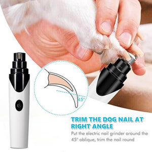 electric dog nail trimmer Powerful pet nail grinder electric dog nail clipper