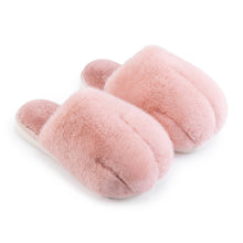 Load image into Gallery viewer, Floofy-Paw-Slippers-fluffy-cat-paw-slippers-animal-pink-Fluffy-indoor-slippers-for-woman-and-man-Faux-fur-slippers-Winter-House-Shoes-Fuzzy-Slippers-Furry-Slippers-Plush-Lining