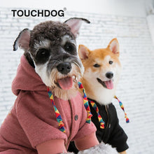 Load image into Gallery viewer, Touchdog-dog-hoodie-french-bulldog-hoodies-dog-sweatshirts-dog-hoodie-dog-coat-with-hood