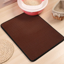 Load image into Gallery viewer, cat litter mat  brown