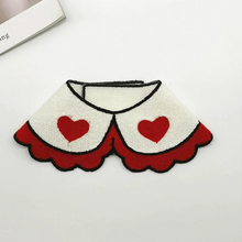 Load image into Gallery viewer, white heart dog Bandanas cute dog collar