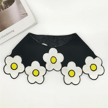 Load image into Gallery viewer, black flower cute dog bandanas