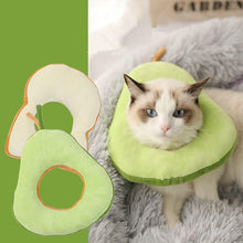 Load image into Gallery viewer, avocado-soft-Elizabethan-Collar-for-cat-and-dog-pet-cone-toast-cute-collar-for-cat-and-small-dog