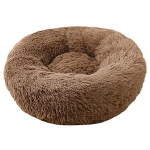 Load image into Gallery viewer, calming dog bed soothing dog bed brown color