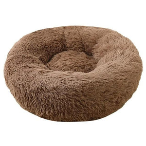 calming dog bed soothing dog bed brown color