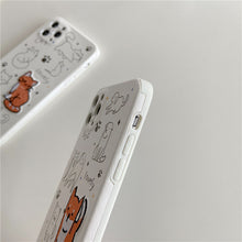 Load image into Gallery viewer, iPhone Case Embroidered Shiba dog
