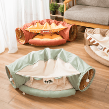 Load image into Gallery viewer, cat tunnel bed