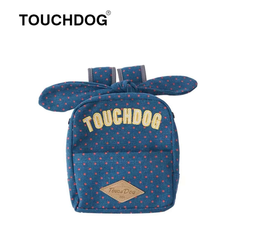 touchdog-dog-wear-backpack-navy